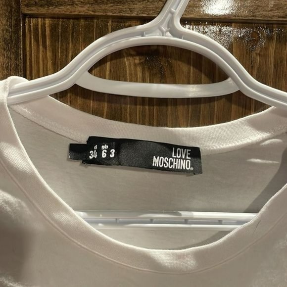 Love Moschino?punk girl print logo tshirt - Picture 3 of 11